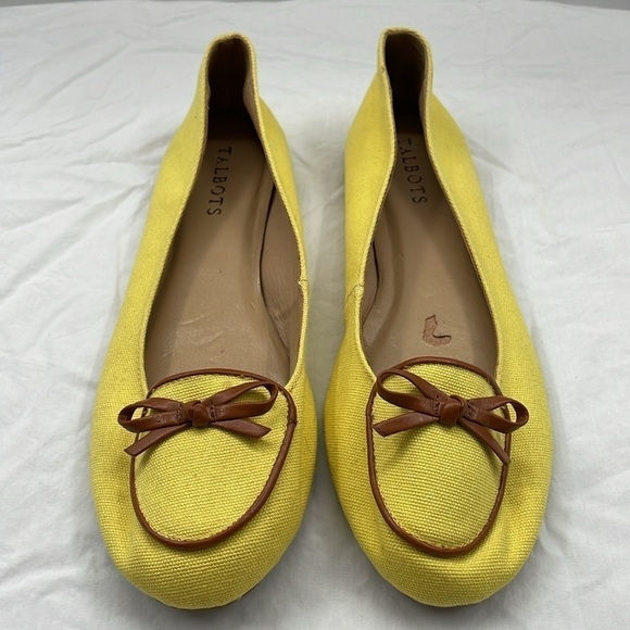 NWOB. Talbots 8.5M Color Block Flats. - Picture 2 of 10